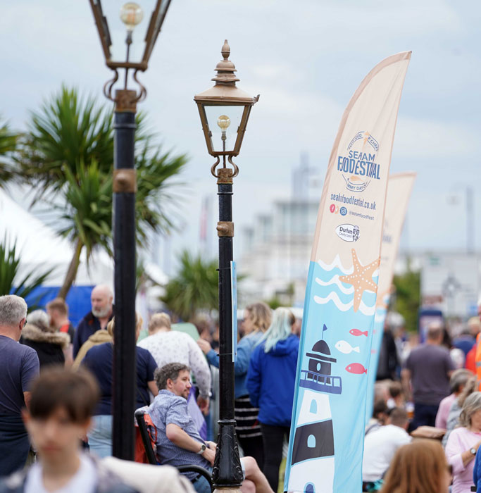 seaham festival flags